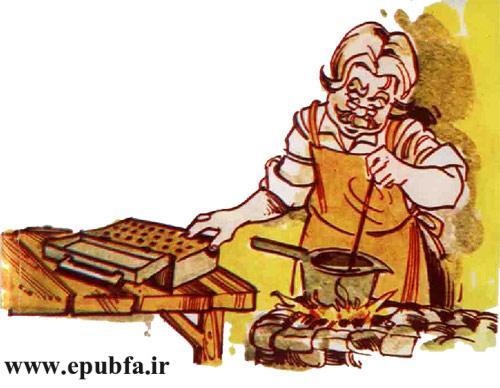 کتاب قصه کودکانه سرباز حلبی - داستان شب برای کودکان -بازافرینی قصه و داستان ایپابفا-ذوب فلزات